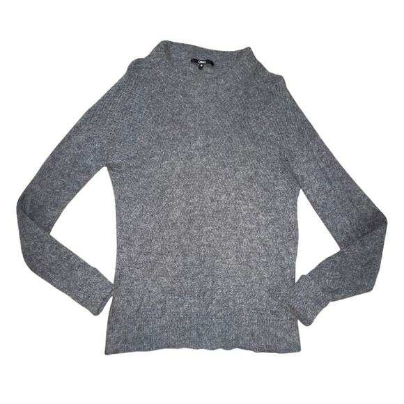 QUINCE Heather Gray Wool & Alpaca Knit Crew Neck Sweater Size M - Picture 1 of 6